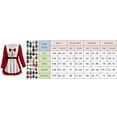 thumbnail image 2 of Hauts pour Femmes Décontractés à Imprimé de Noël, Manches Longues, Flocon de Neige, Lettre, Col Ras du Cou, Grande Taille, Chemisier pour Femmes, B, 4TG, 2 of 2