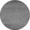 thumbnail image 1 of Ahgly Company Machine Washable Indoor Round Transitional Black Area Rugs, 8' Round, 1 of 7