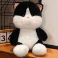 thumbnail image 2 of Juguetes de peluche de gato bonito para niños, almohada Huggable de simulación esponjosa divertida, decoración de habitación de dibujos animados, 25 cm, 35 cm, 45cm, 2 of 4