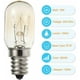 thumbnail image 3 of Bombilla para frigorífico 15 W E12, bombilla incandescente Betterlife para máquina de coser, base SES E12, luz blanca cálida de 2700 K, 220 V, bombilla para frigorífico, congelador, máquina, 3 of 5