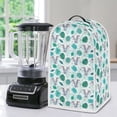 thumbnail image 5 of HELLHERO Elephant Leaves Coffee Machine Dust Cover with Multifunctional Handle Polyester, 5 of 6