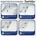 thumbnail image 5 of DV-2F0145 21" ADA High 2-piece Toilet , Comfortable Seat Height Dual-Flush Elongated Two-Piece Floor Mounted Toilet (Seat Included), 5 of 19