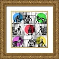 thumbnail image 1 of Shrayer, Igor 15x15 Gold Ornate Wood Framed with Double Matting Museum Art Print Titled - Body Language 119, 1 of 4