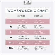 Elita Women's 'Silk Magic' Microfiber Crossover Bra