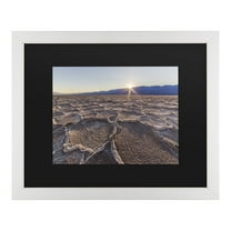 Trademark Fine Art 'Badwater Sunset' Canvas Art by Pierre Leclerc
