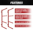 thumbnail image 2 of Wall Mount Bumper Stand Steel Storage Rack for Auto Body Shops - (4572), 2 of 7
