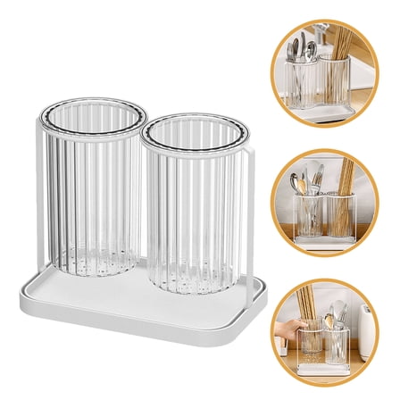 PENIKOKO Iron and Silicone Kitchen Spoon Holder Organizer for Home and Restaurant, Utensil Rest and Countertop Storage