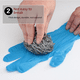 thumbnail image 1 of Guantes de caucho de nitrilo desechables Guantes de nitrilo duraderos y protectores de uso doméstico de alta elasticidad, 1 of 3