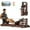 ‎Water Rowing 02-Wood, variant on YOSUDA Magnetic Rowing Machine 350 LB Weight Capacity , Foldable Rower for Home Use with 16-Level Max 115lbs Adjustable Resistance and Bluetooth