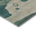 thumbnail image 3 of Addison Rugs Mayfield Premium Machine Washable Transitional Abstract Teal Rectangle Rug, 10' x 14', 3 of 6