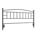 thumbnail image 5 of VECELO Metal King Size Headboard, Heavy Duty Steel Curved Headboard Only for Bedroom, Easy Assembly, Black, 5 of 6