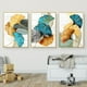 Cheers Affiche Abstraite de Feuille de Plante de Ginkgo Peinture d'Art, Décoration de Salon, (Cadre Non Inclus) – image 3 sur 6