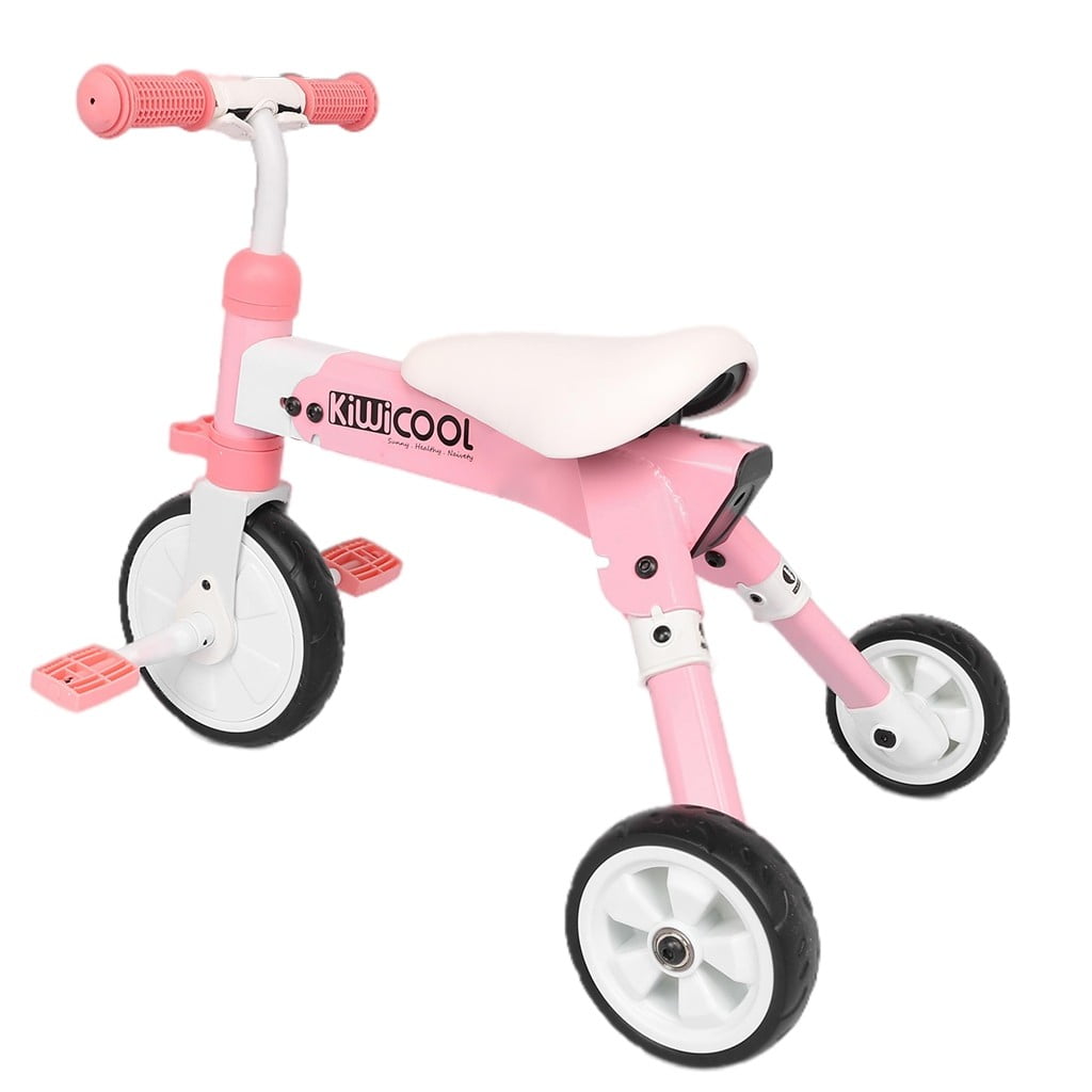 Details about   2in1 Foldable Children's Tricycle Toddler Tricycle For Kids 2-4 Age Blue/Pink 