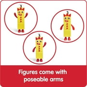 hand2mind Numberblocks Friends One to Five, Action Figure Set, Math Toys, Ages 3+