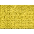 thumbnail image 1 of Ahgly Company Indoor Rectangle Abstract Yellow Contemporary Area Rugs, 5' x 7', 1 of 4