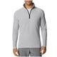 thumbnail image 4 of pstuiky Camisas de invierno de manga larga para hombre, Top deportivo de manga larga con cuello alto y media cremallera para hombre, color liso Tops de talla grande para hombre xxl, 4 of 6