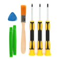 thumbnail image 1 of Torx Screwdrivers Kit, Screw Driver T8 T6 T10 With Prying Tool & Cleaning Brush For Xb One/xb 360 Controllers, 1 of 5