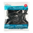 Way To Celebrate 12" Black Latex Balloons, 15 Count