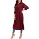 thumbnail image 3 of Camisas largas de talla grande para mujer, con botones, manga larga, informales, para vacaciones, 3 of 8