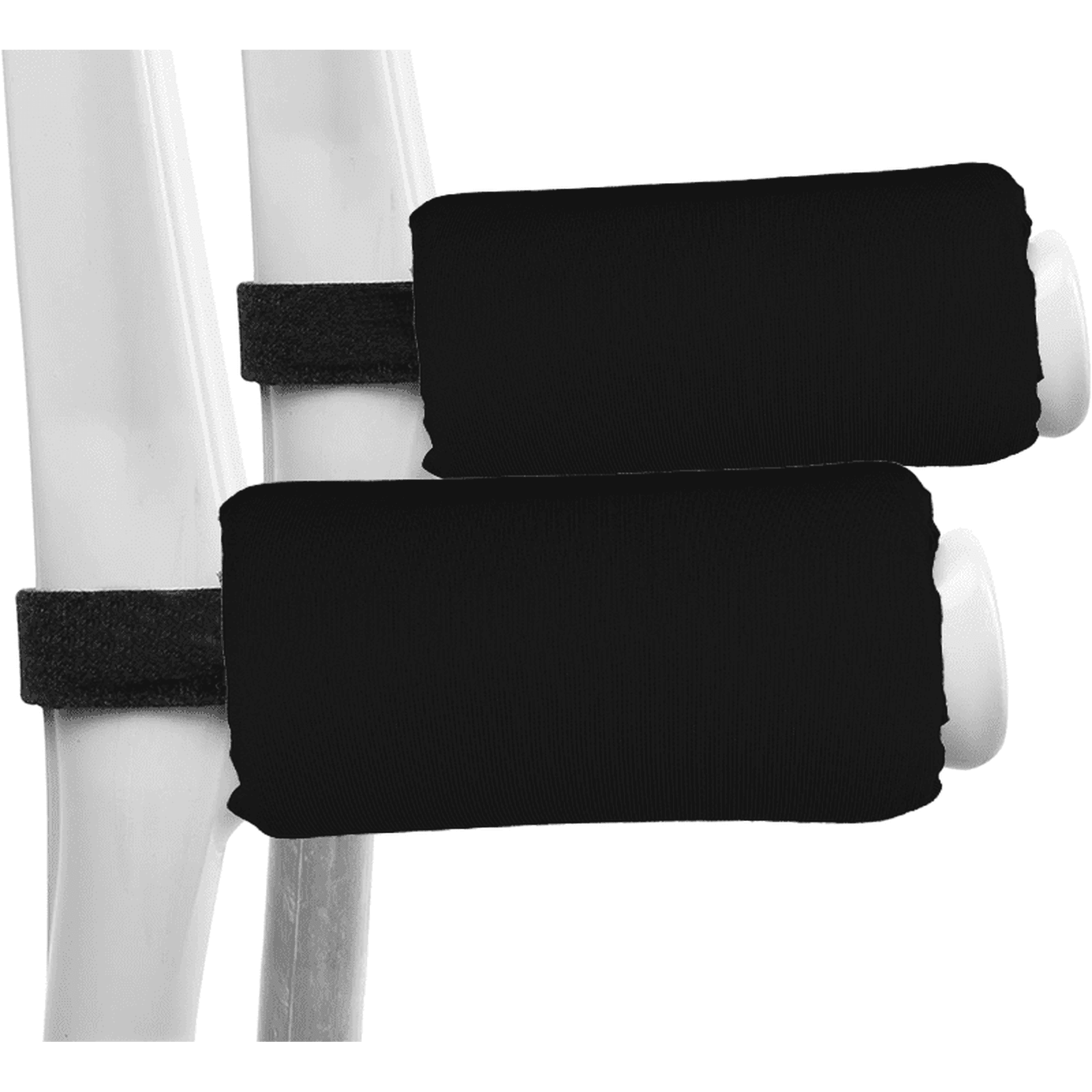 CAVENDY Forearm Crutch Arm Cuff Pads, Milk-Silk, 2-Piece Set, Non-Slip, Washable, Universal Fit