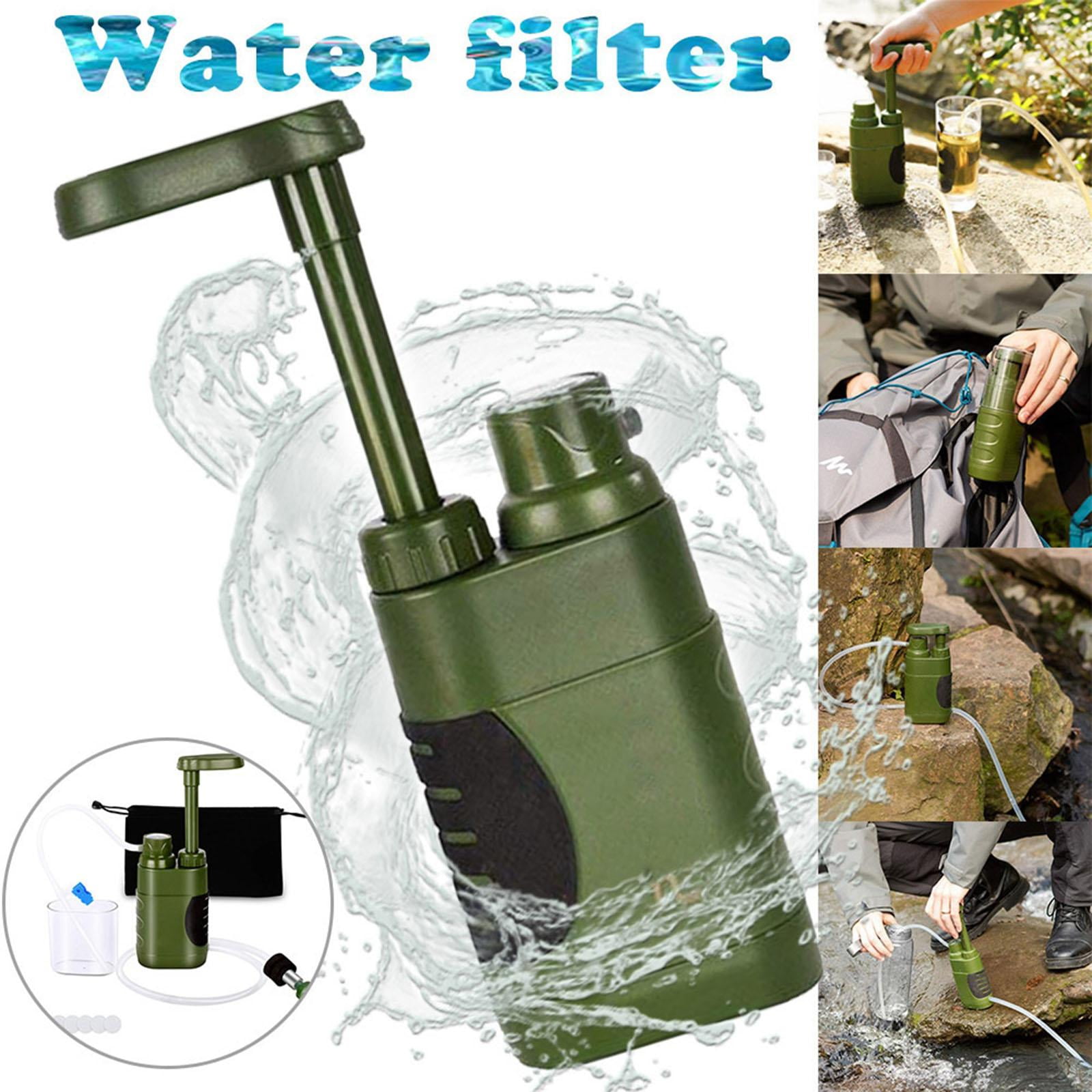 Axioma Portable Outdoor Survival Water Filter Personal Gravity Purifier Filtration, for