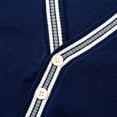 thumbnail image 5 of JAJAHO Knit Cardigan Sweater For Kids Boys Girls Unisex Long Sleeve V Neck Button Up Jacket Lightweight Outerwear Classic Clothing Preppy Style Trendy Tops, 5 of 7