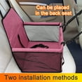 thumbnail image 5 of Dog Booster Seat for Car Front Seat, for Small Dogs Medium Dogs Within 15 lbs, Dog Car Booster Seat with Seat Belt, Pink, 5 of 8
