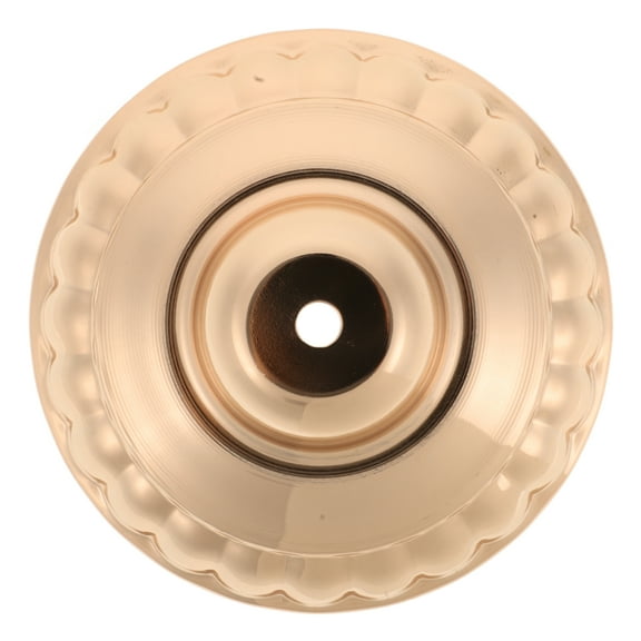 FRCOLOR  Base Candle Warmer Lamp Wicker Table Light Lamps Office Golden