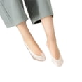 thumbnail image 1 of MesaSe Femmes Coupe Basse Couleur Unie Invisible Trainer Ballerines Mollet Bateau Chaussettes, 1 of 10