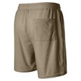thumbnail image 4 of LTTVQM Mens Corduroy Shorts Casual Elastic Waist Drawstring 2026 Summer Beach Loose Fit Shorts Khaki 4XL, 4 of 4