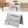 thumbnail image 2 of Bedside Hanging Storage Caddy, Multi Pocket Bedside Organizer for Bunk Bed, Sofa, Remote Control, Small Items, 2 of 9