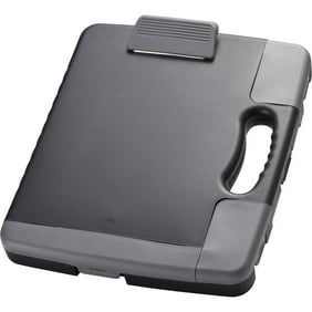 OfficeMate Portable Clipboard Storage Case, Charcoal (83301)