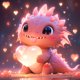thumbnail image 1 of 5D DIY Con Taladro Dragón Amor 30x30cm Rosa Y Morado, 1 of 9