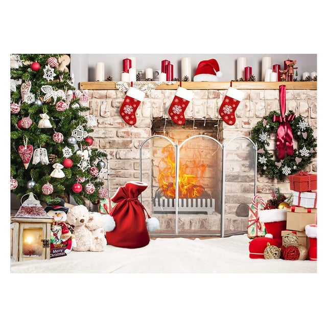 Christmas Tree Decorations Christmas Tapestry Christmas Tree Snow Scene Photo Background Hanging Cloth Christmas Event Party Decoration Background Wall Cloth Christmas Party Decorations