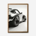 thumbnail image 4 of Black and White Sports Car Canvas Wall Art &ndash; Modern Automotive Decor, 4 of 10