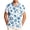 hgg0303-Sky Blue, variant on Yaoyar Mens Hawaiian Shirts Starfish Shell Print Button Down Short Sleeve Top Loose Trendy Summer Beach Vacation T Shirt