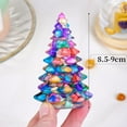 thumbnail image 6 of Dserfhy Faux Crystal Christmas Tree Figurine Mini Artificial Crystal Tree Tabletop Ornament for Winter Holiday Home Decor, 6 of 8