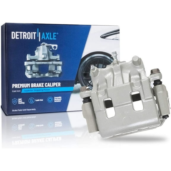 Detroit Axle - Front Right Passenger Side Brake Caliper with Bracket Replacement for 2007 2008 2009 2010 Ford Edge Lincoln MKX
