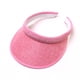 thumbnail image 1 of Visera sin cordones cubierta de tela para mujer, gorra ajustable, viseras deportivas, sombreros de sol de ala ancha de verano, viseras para mujer, sombreros para sol UV, 1 of 5