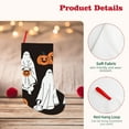 thumbnail image 4 of Lsque 18 Inches Halloween Ghosts And Pumpkins Pattern Christmas Stockings Hanging Ornaments,Knitted Xmas Fireplace Hanging Stocking,Holiday Decoration, 4 of 7