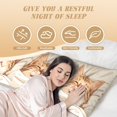 thumbnail image 3 of Sleeping Cat In Blanket Body Pillow Cover Body Pillow Cases with Zipper Soft Breathable Smooth Skin Friendly Long Pillow Case 20x5 inches, 1Pcs, 3 of 5