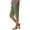 Green, variant on ASDFVBKG Women's Cropped Lounge Pants Lightweight Elastic Waist Pant with Pockets Summer Casual Loose Capri Trousers Light Gray M