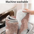 thumbnail image 5 of White Marble Rose Gold Line Pattern Bathroom Rugs Mat,Non Slip Microfiber Bathroom Rug,Rubber Backing,Soft Bathroom Mats for Bathroom Floor,Tub and Shower,17x27in(43x68cm), 5 of 5