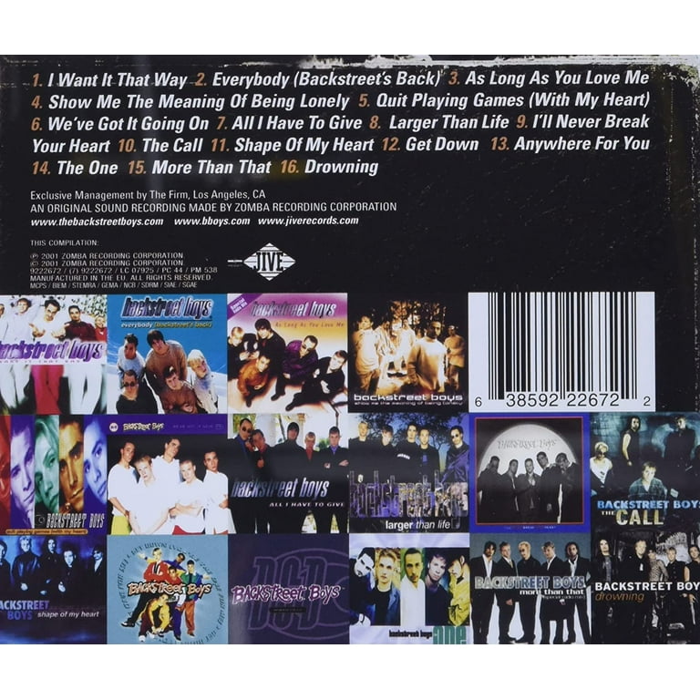 Backstreet Boys - Greatest Hits: Chapter One - CD - Walmart.com