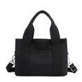 thumbnail image 1 of Bolso de lona para mujer, estilo bolso de mano con múltiples bocas, bolso de hombro, bolso de mujer de gran capacidad, bolso pequeño de moda para el trabajo, bolso cruzado, 1 of 6