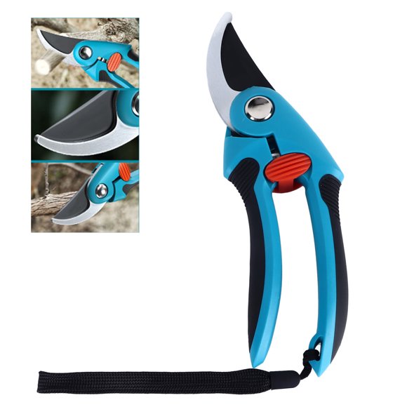 Horticultural Clippers, Tree Pruning Shears Flat Shears Effortless Concentric Round Spring for PVC Pipe for Horticulturist