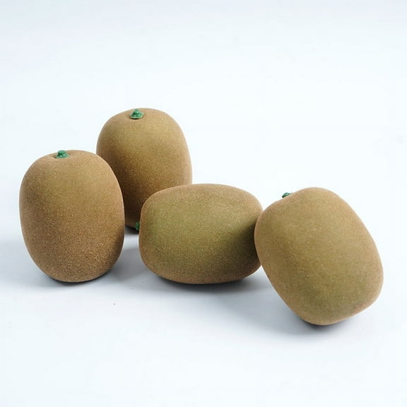 Namzi Artificial Fruits Pack, Fake Fruit Set Foam Fruit for Decor, Decorative Fruit for Home Party Vase Fillers Photography Props (Kiwi fruit，3pcs)