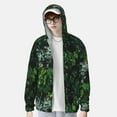 thumbnail image 4 of Gaeub Lush Foliage Green Plant Men's and Women's UPF 50+ Long-Sleeved Sun Protection Clothing, Fishing Shirt Long Sleeve Zip - X-Large, 4 of 9