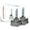 5000K - Bright White, variant on XtremeVision AC HID Xenon Replacement Bulbs - D2S / D2R / D2C - 10000K Dark Blue 1 Pair Metal Bracket