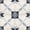 Arcade Blue, variant on The Tile Life Seville Art 8" x 8" Patterned Palais Blue Matte Porcelain Tile Sample 1 Piece